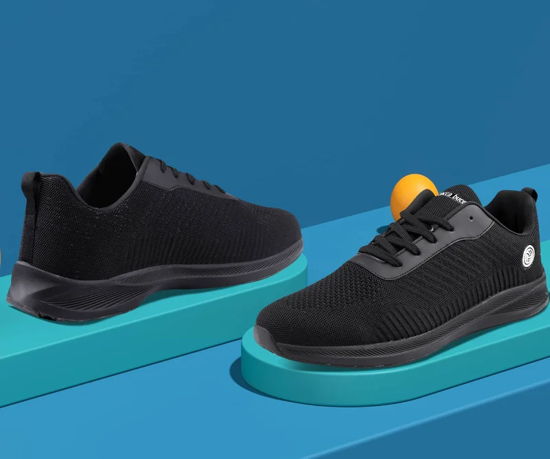 Bacca Bucci Black Project Plus Shoes for Men with Large Feet for Men | Best Price UAE